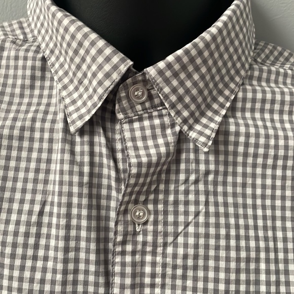 Far West Mens Plaid Long Sleeve Shirt. Made in Canada. Size M - Picture 2 of 7